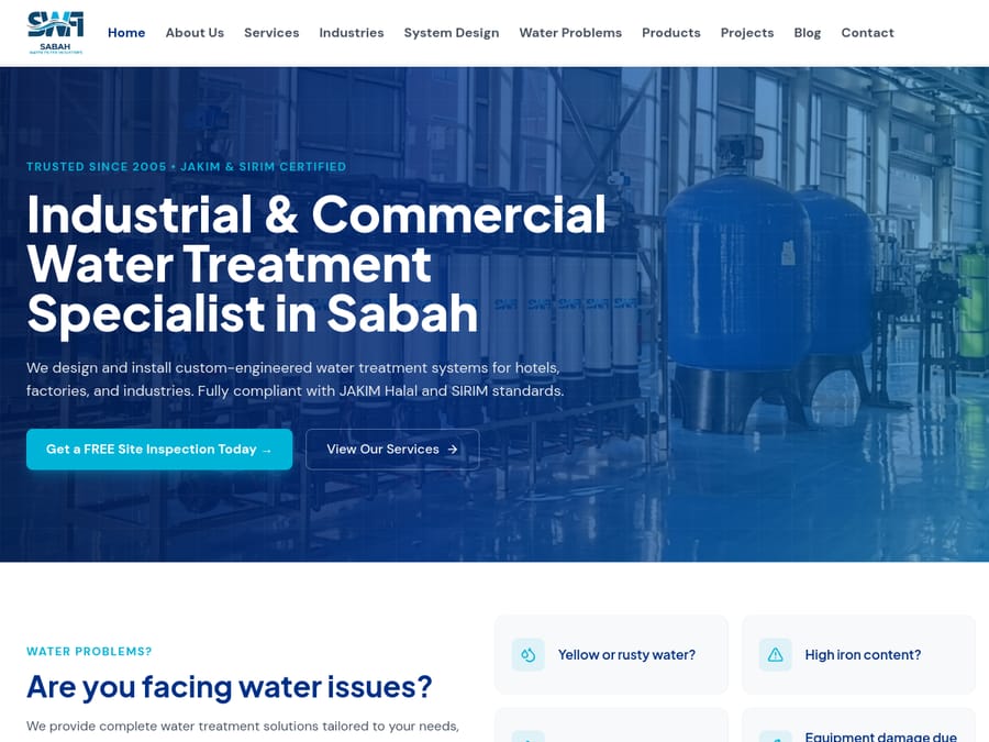 Sabah Water Filter — screenshot